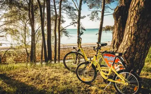 2 Fahrräder vom Fahrradverleih Usedom Rad in Lubmin