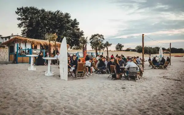 Die Adria Beachbar Lubmin