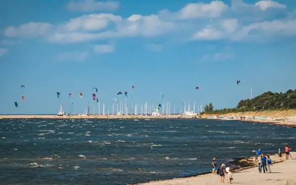 Surfen und Kitesurfen vor Lubmin