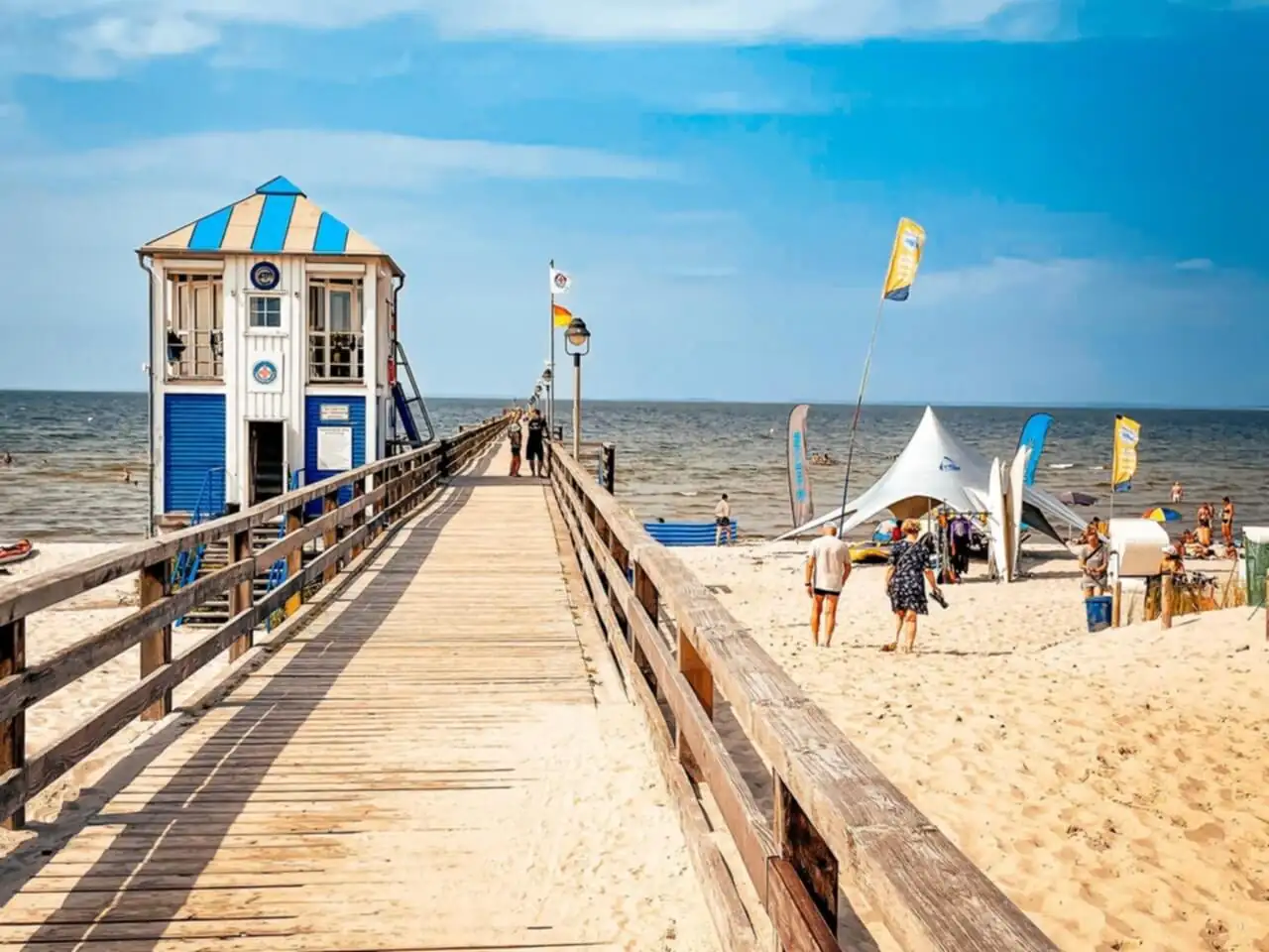 Surfen Kiten kiteschule seebrücke lubmin