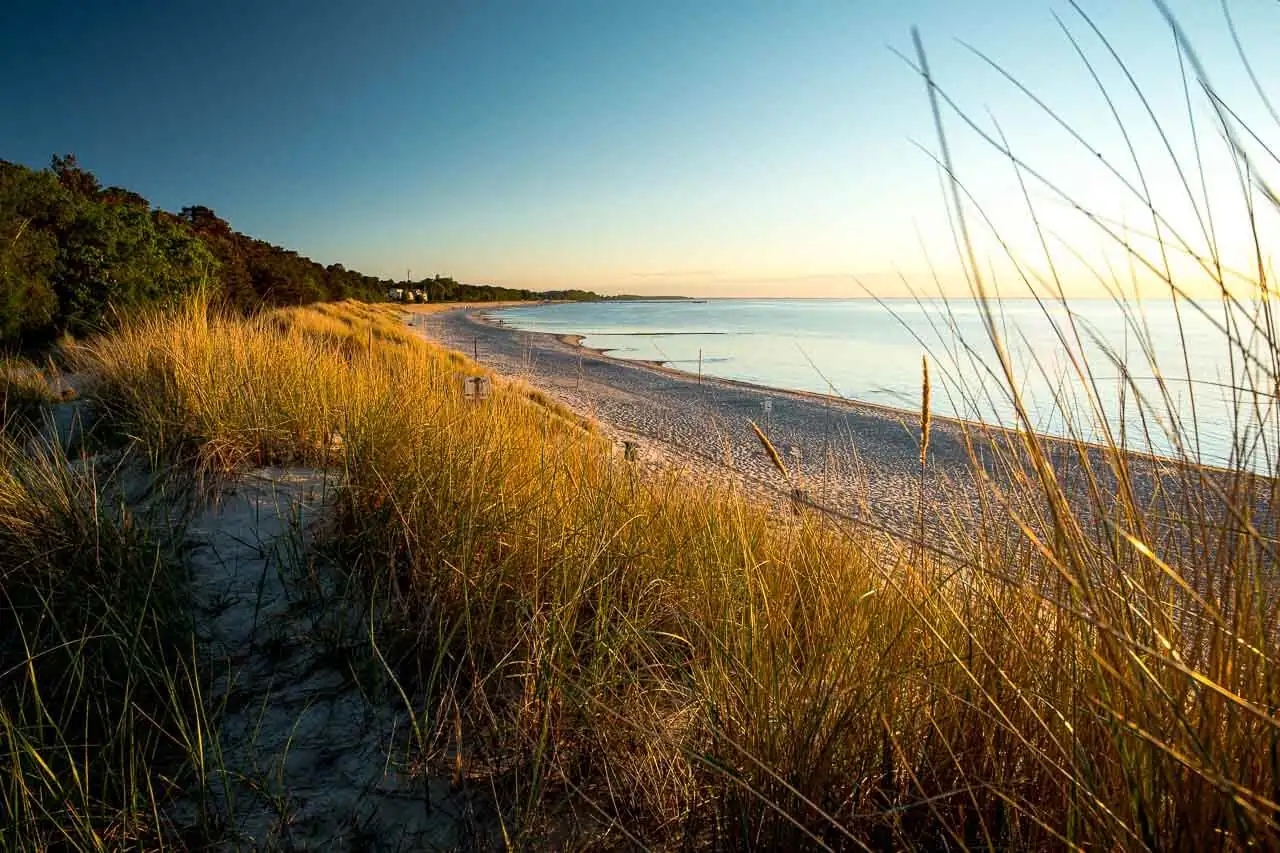 der lange Lubminer Strand