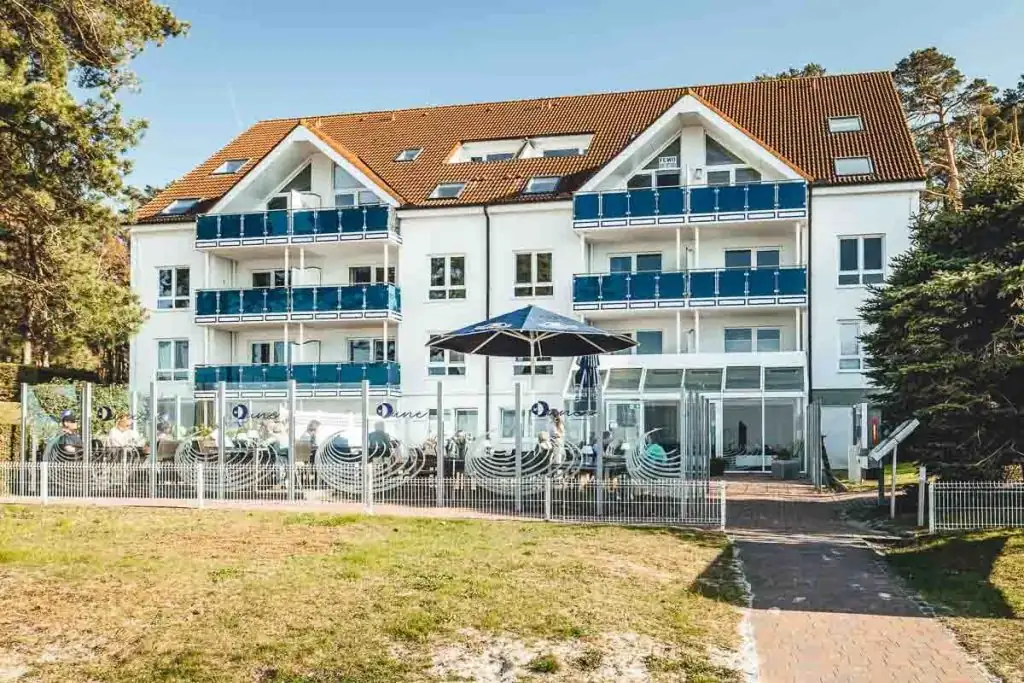 Düne Acht Restaurant in der ehemaligen Blaumuschel